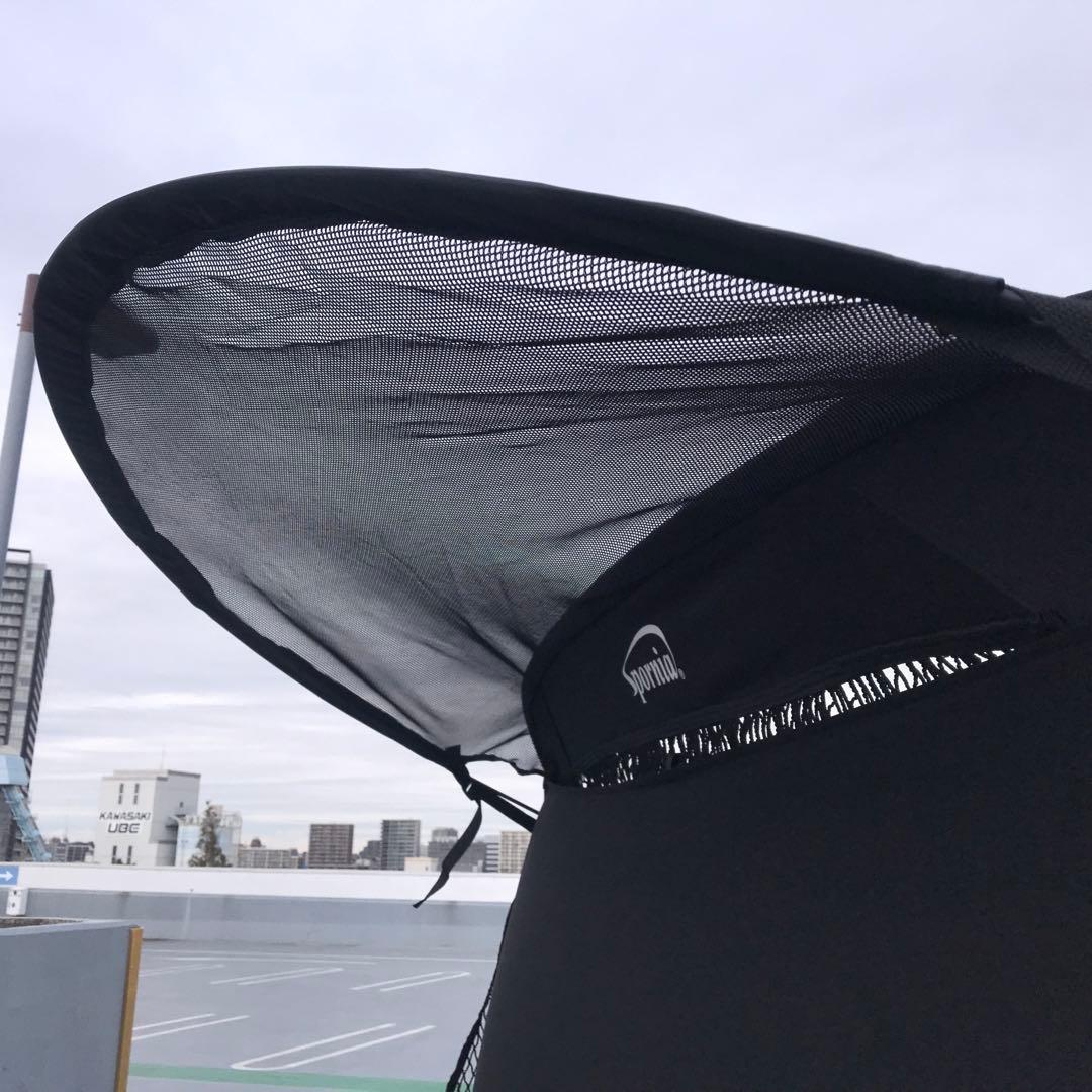 【美品/即納】スポーニア ゴルフネット 自動返球 /簡単設置/ポップアップ式