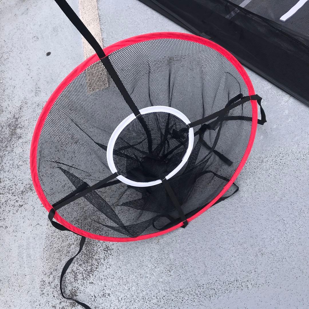 【美品/即納】スポーニア ゴルフネット 自動返球 /簡単設置/ポップアップ式