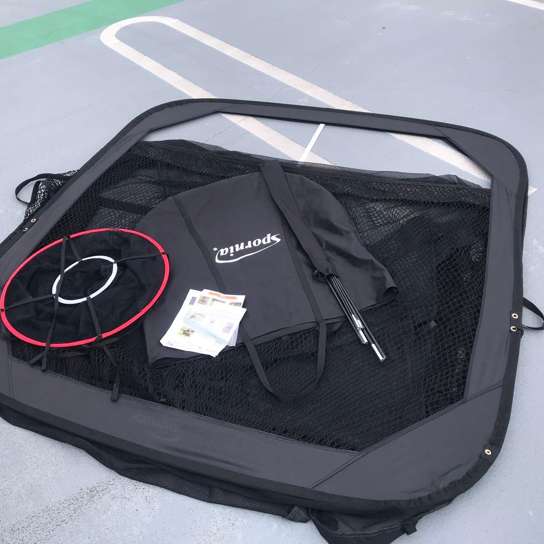 【美品/即納】スポーニア ゴルフネット 自動返球 /簡単設置/ポップアップ式
