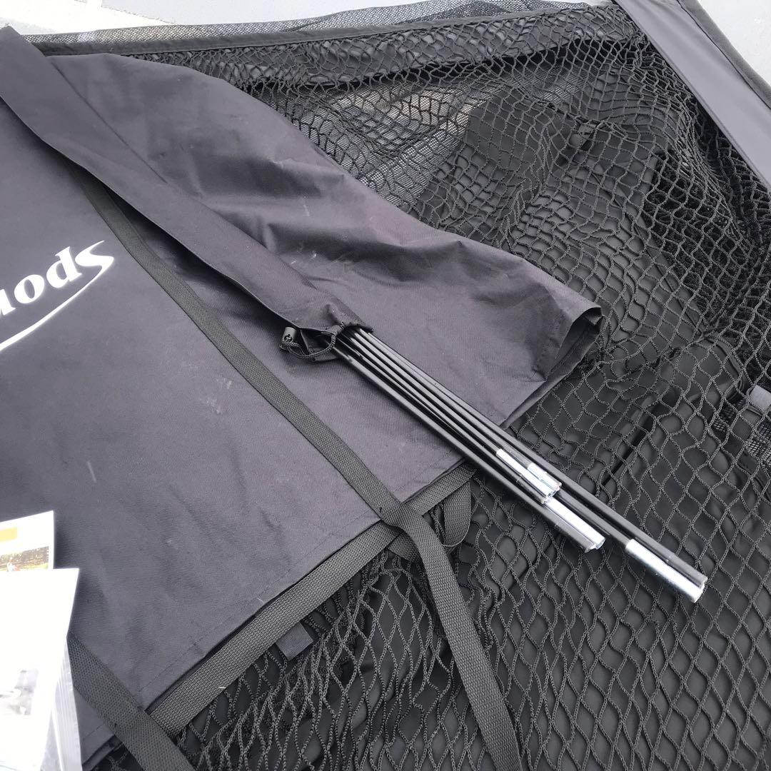 【美品/即納】スポーニア ゴルフネット 自動返球 /簡単設置/ポップアップ式