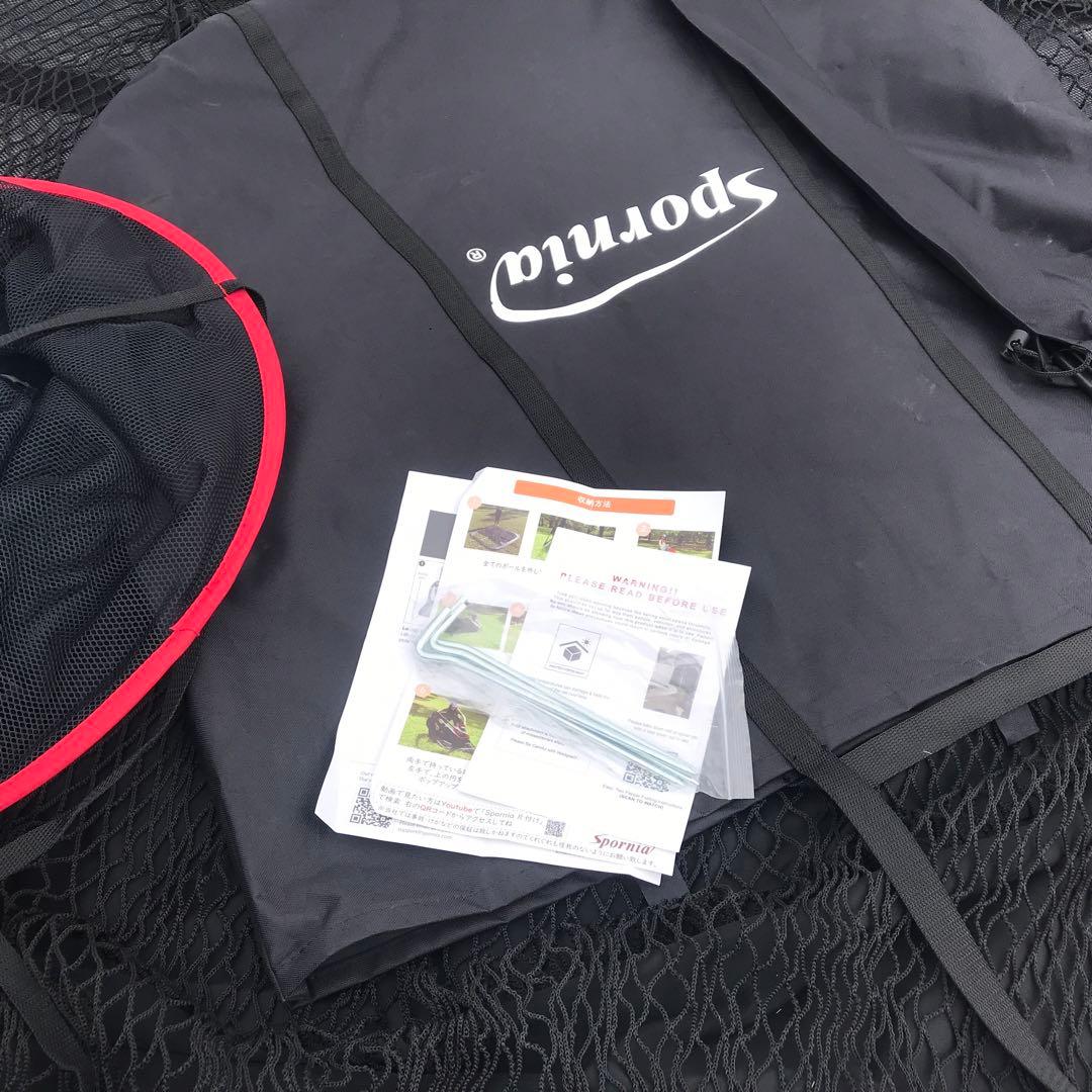 【美品/即納】スポーニア ゴルフネット 自動返球 /簡単設置/ポップアップ式