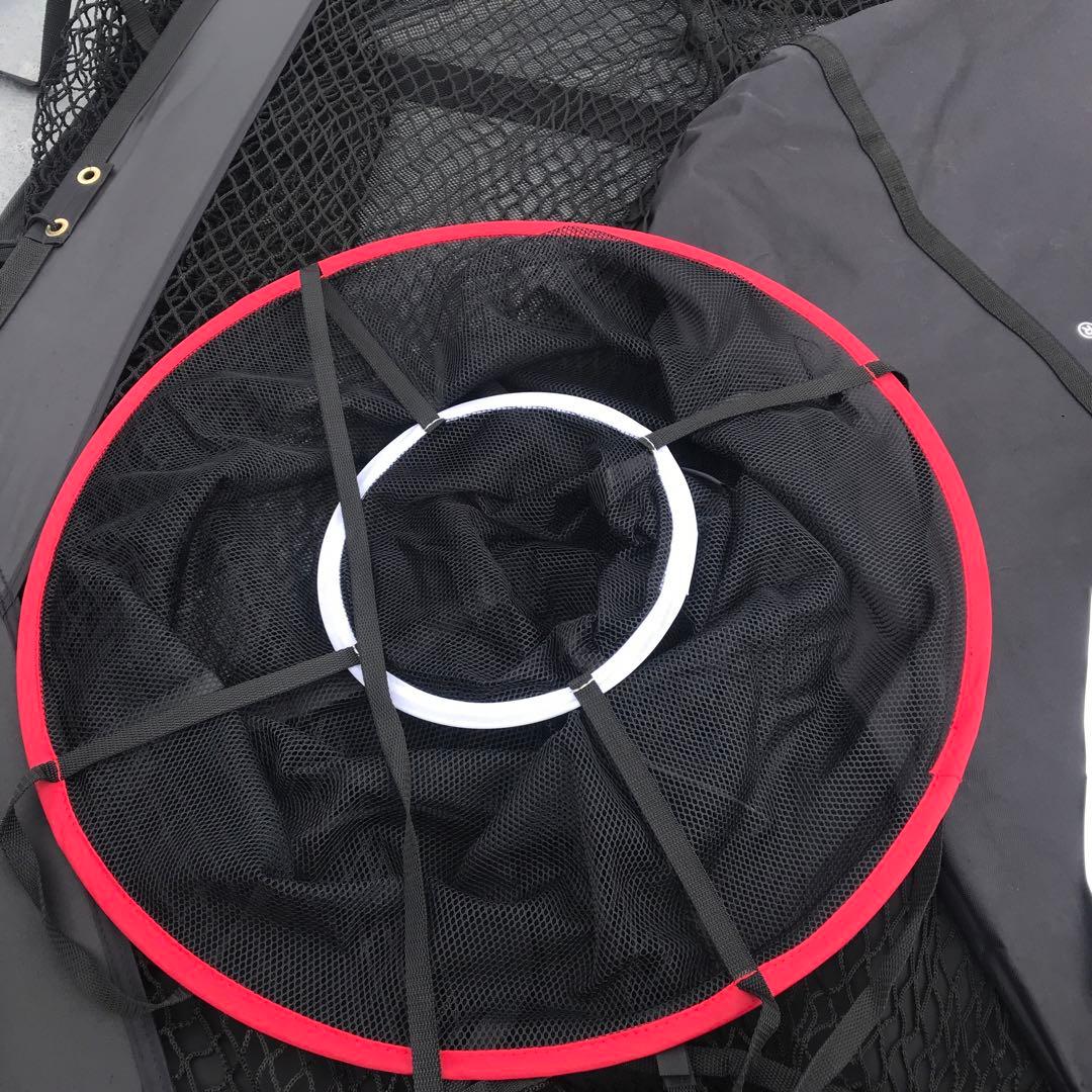 【美品/即納】スポーニア ゴルフネット 自動返球 /簡単設置/ポップアップ式