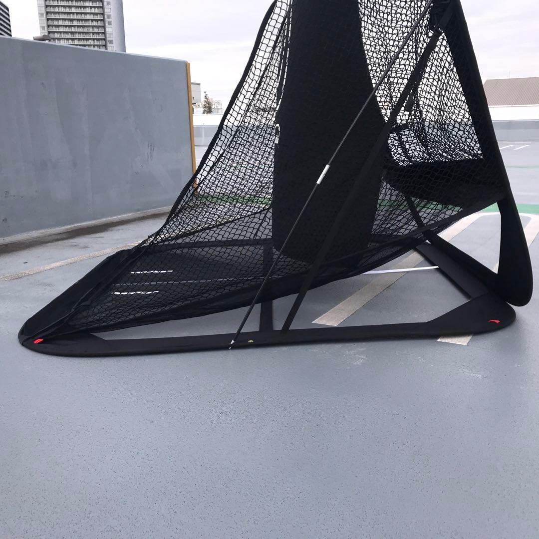 【美品/即納】スポーニア ゴルフネット 自動返球 /簡単設置/ポップアップ式