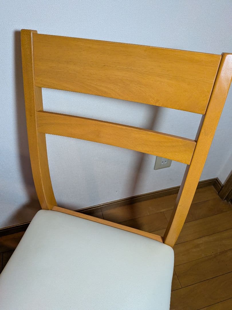 《送料込》ダイニングチェア オーク材 いす 椅子 木製家具 無印