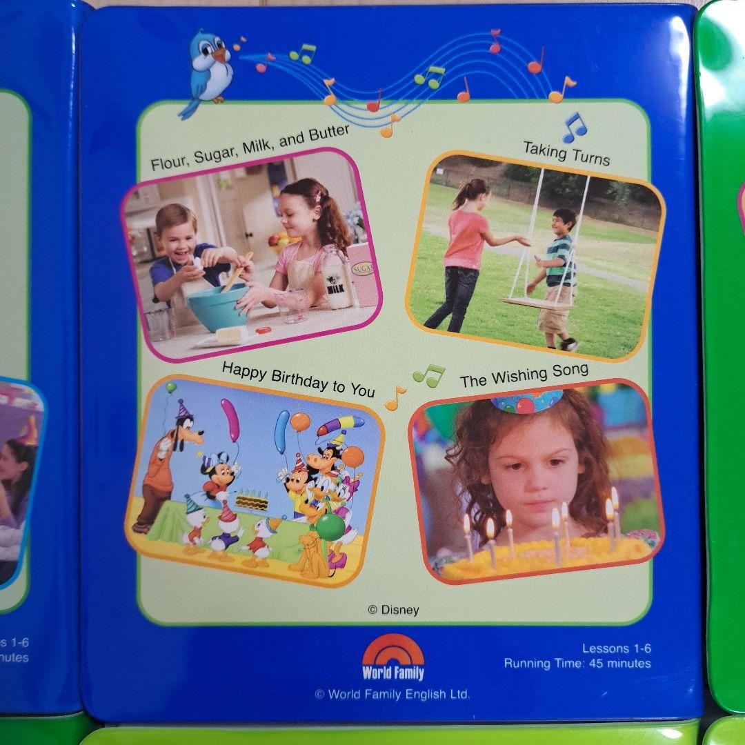 ディズニー　英語システム　DWE　ストレートプレイ　DVD