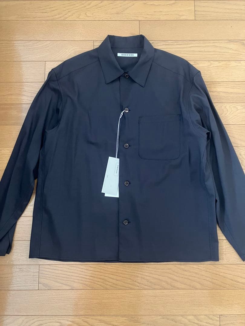 seven by seven セブンバイセブン ウールシャツ