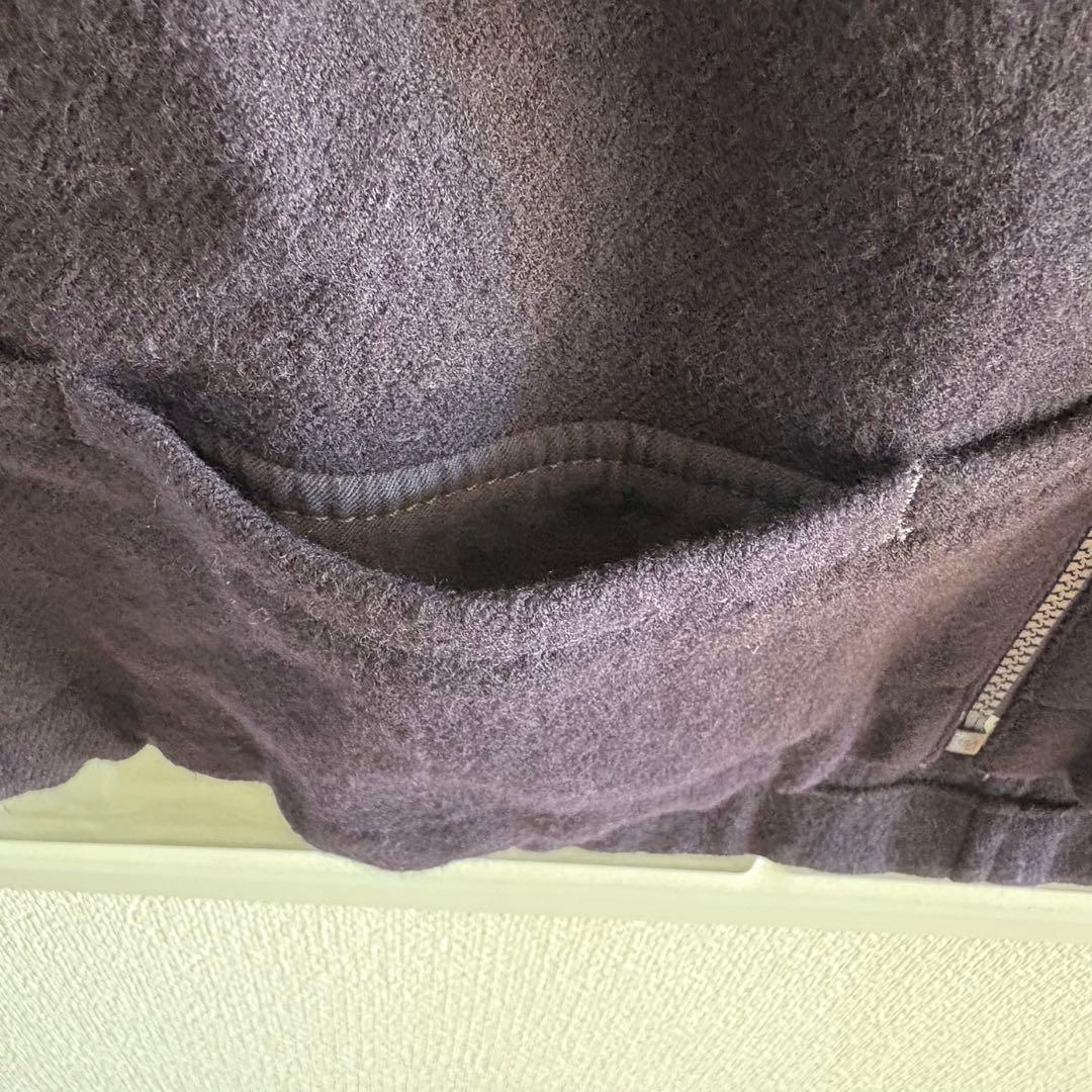 トリココムデギャルソン 毛100% 美品 ボレロ S 濃紺 ポンチョ