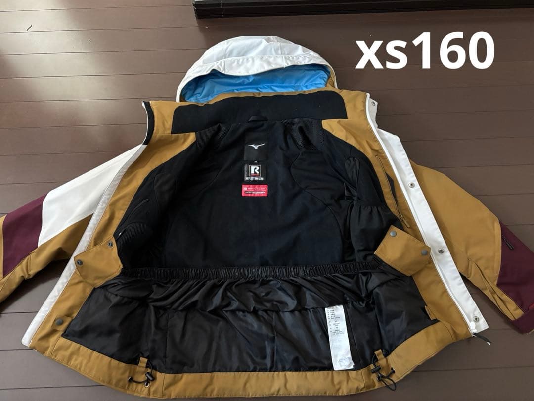 ミズノ　スキーウェア上下　160 165