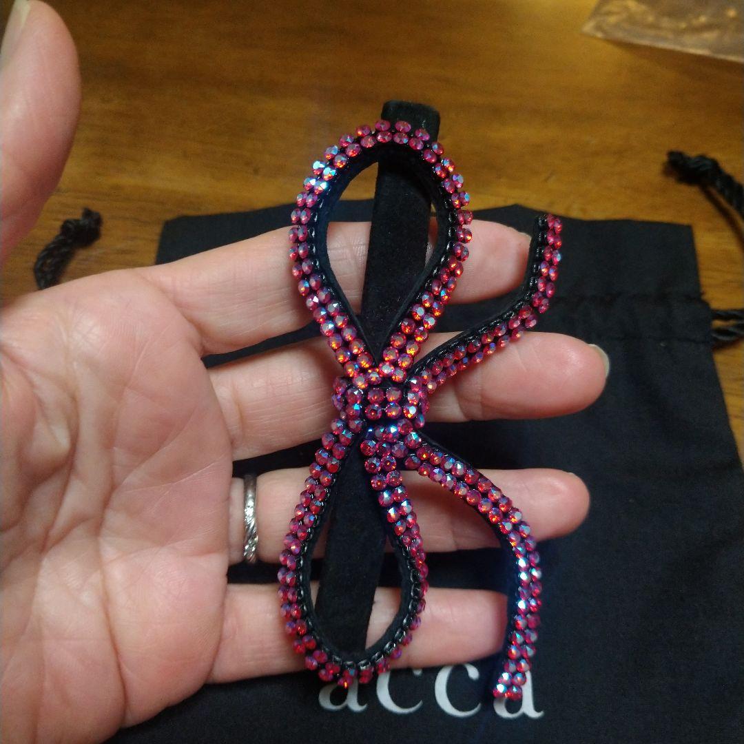 acca アッカ アンジェラ リボンバレッタ アッカ