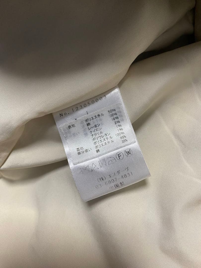 deicy ME&ME COUTUREチェック柄ノースリーブワンピース　サイズ1