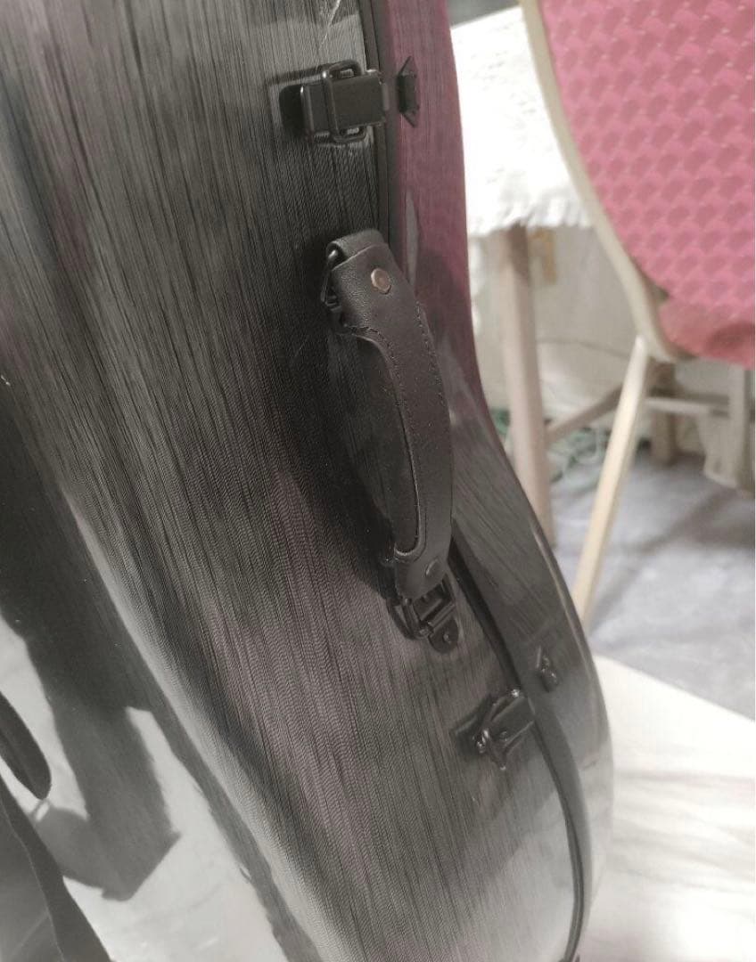 チェロ　ハード　ケース グレー ハードシェル　4/4