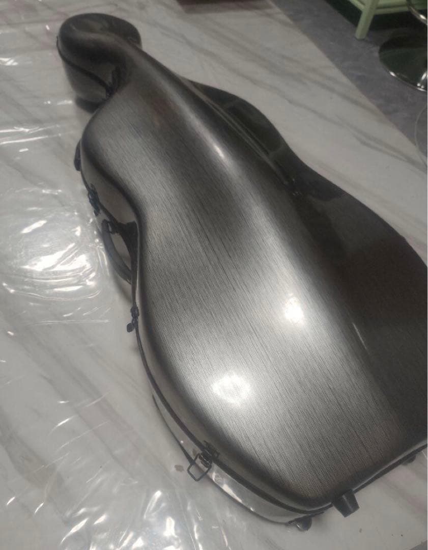 チェロ　ハード　ケース グレー ハードシェル　4/4