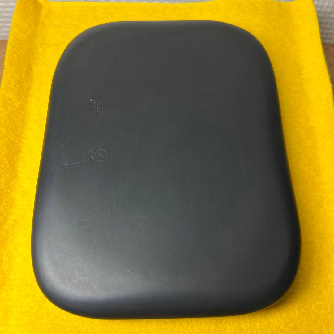 ⭕️まりちゃん⭕️ 雨畑硯　新品　芳龍閣硯舗鑑製　深澤勝左衛門　特殊彫刻作品