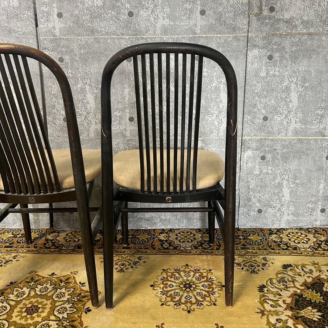 ꧁飛騨産業 HIDA꧂ダイニングチェア2脚セット 飛騨家具 食卓椅子 いす イス