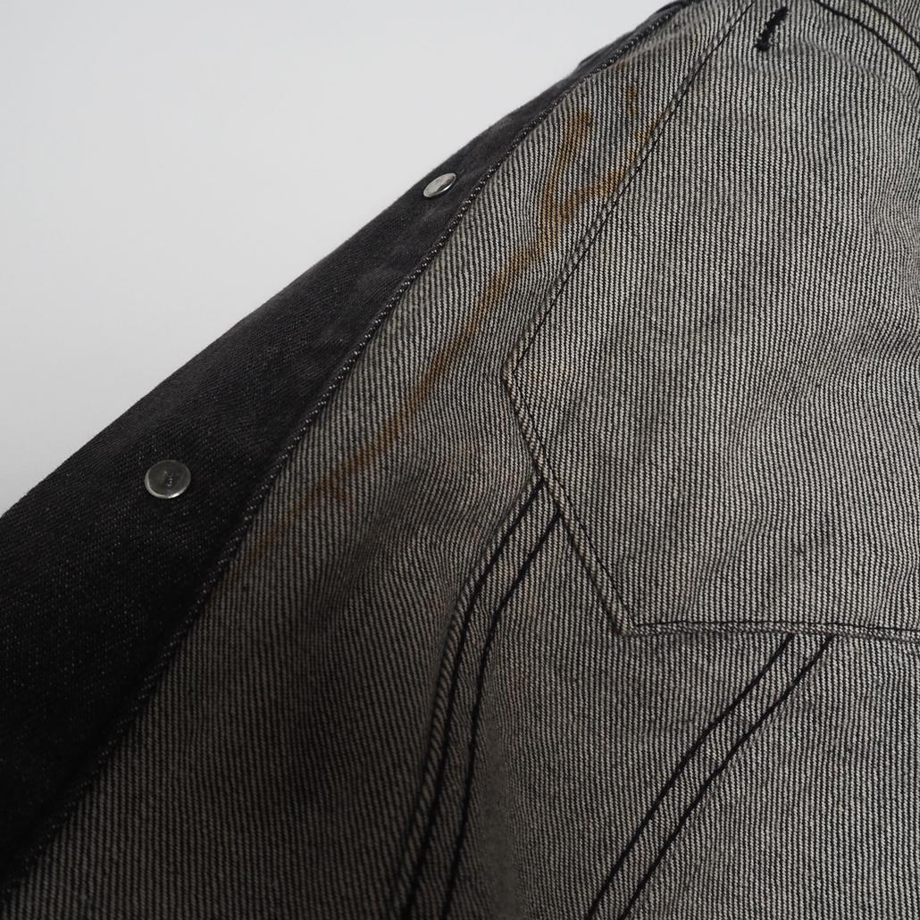 90ｓ 大きいサイズ46 カナダ製 Levi’s 75505先染めブラックデニム