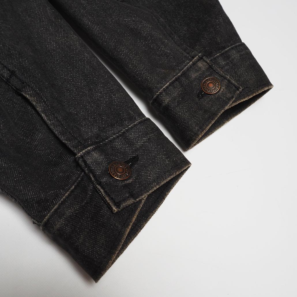 90ｓ 大きいサイズ46 カナダ製 Levi’s 75505先染めブラックデニム