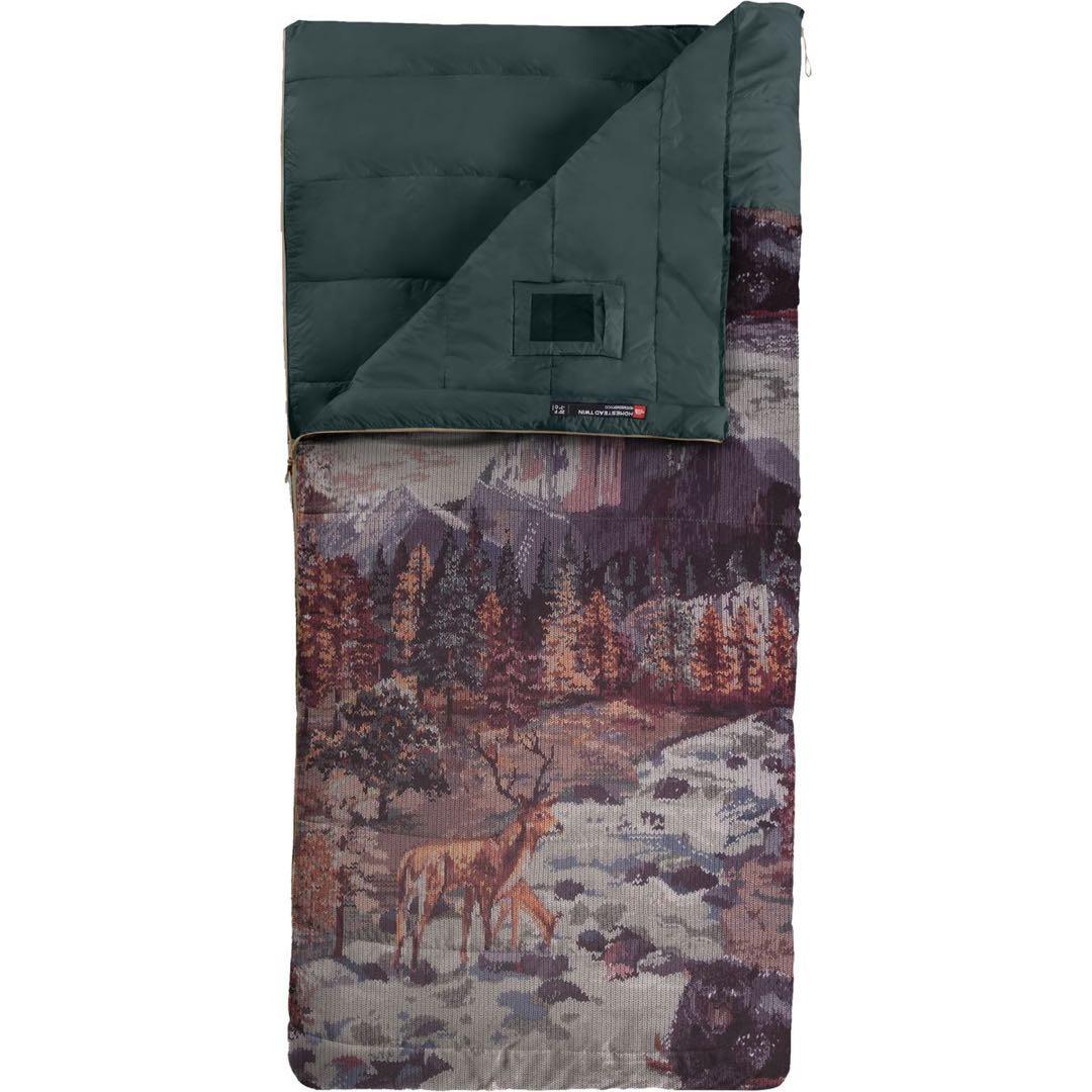 引越セールTHE NORTH FACE STEAD TWIN 寝袋 美品