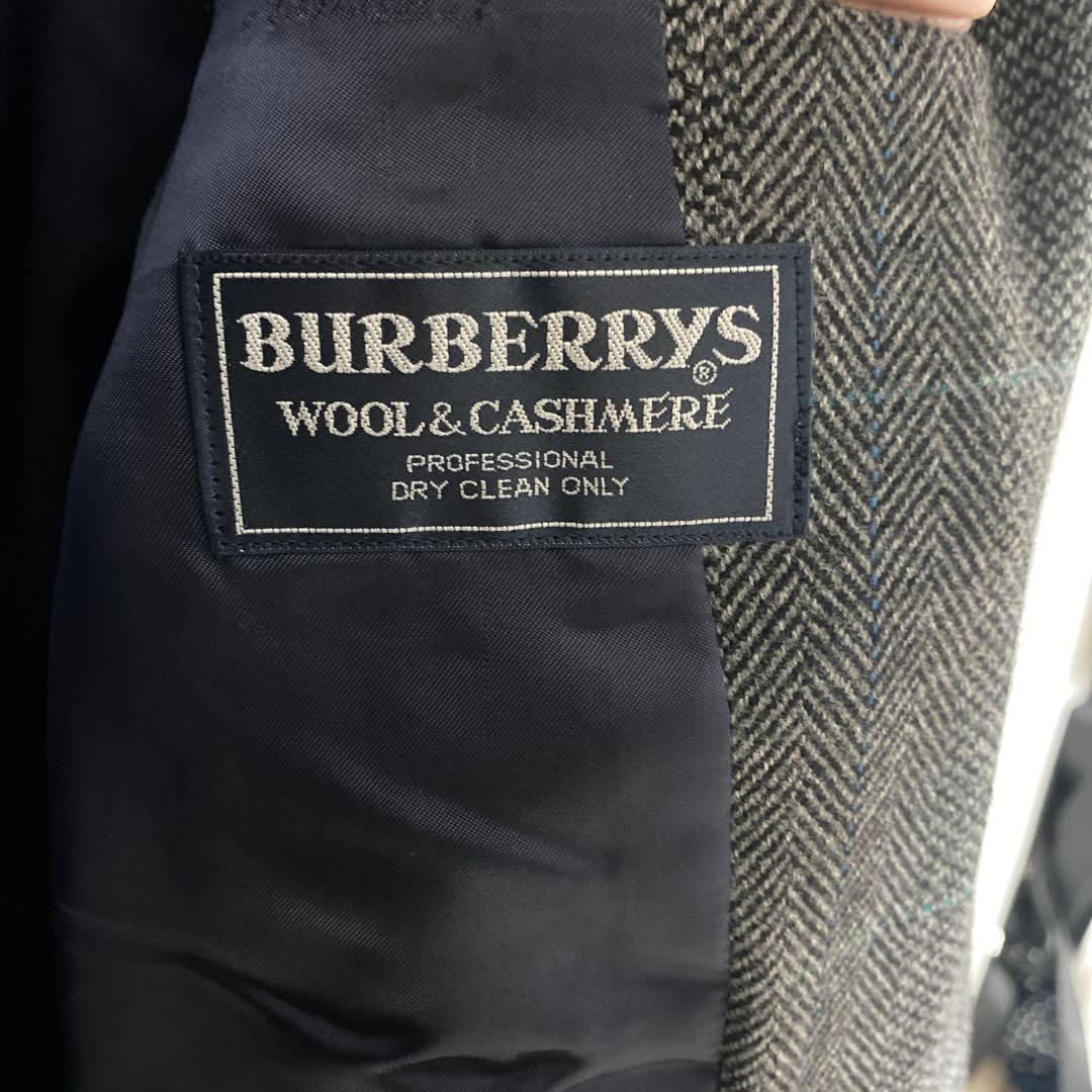 burberry コート ステンカラー ウールカシミヤ