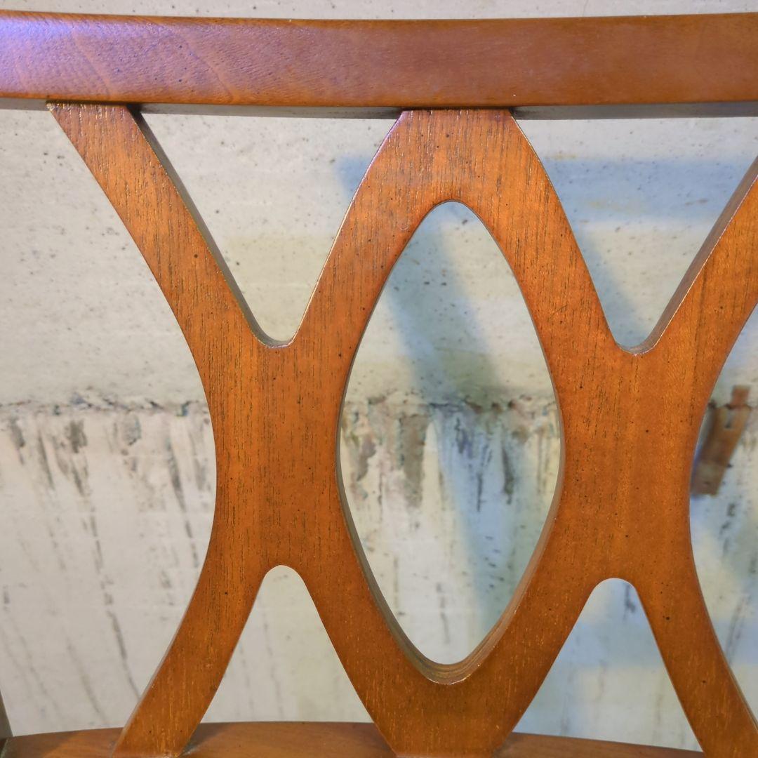 Drexel Heritageドレクセルヘリテイジ ダイニングチェア 葉模様