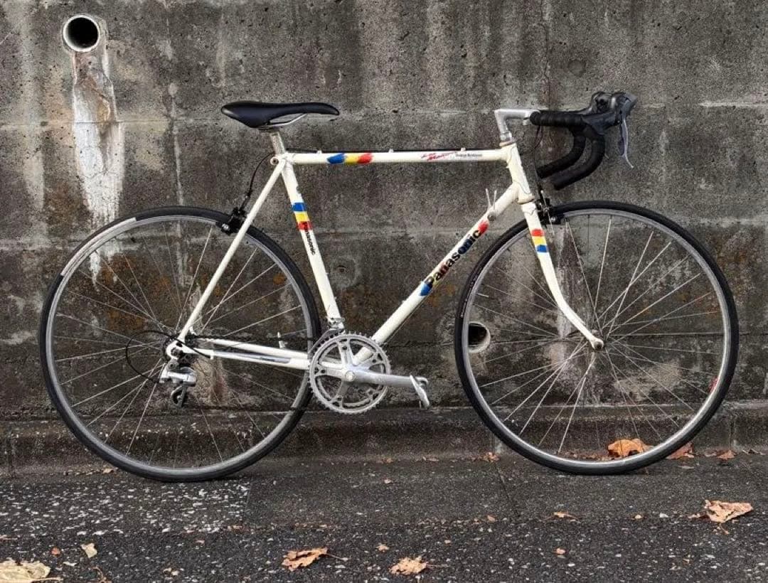 パナソニック　クロモリロードバイク