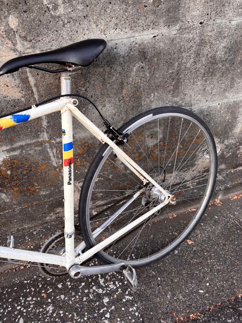 パナソニック　クロモリロードバイク