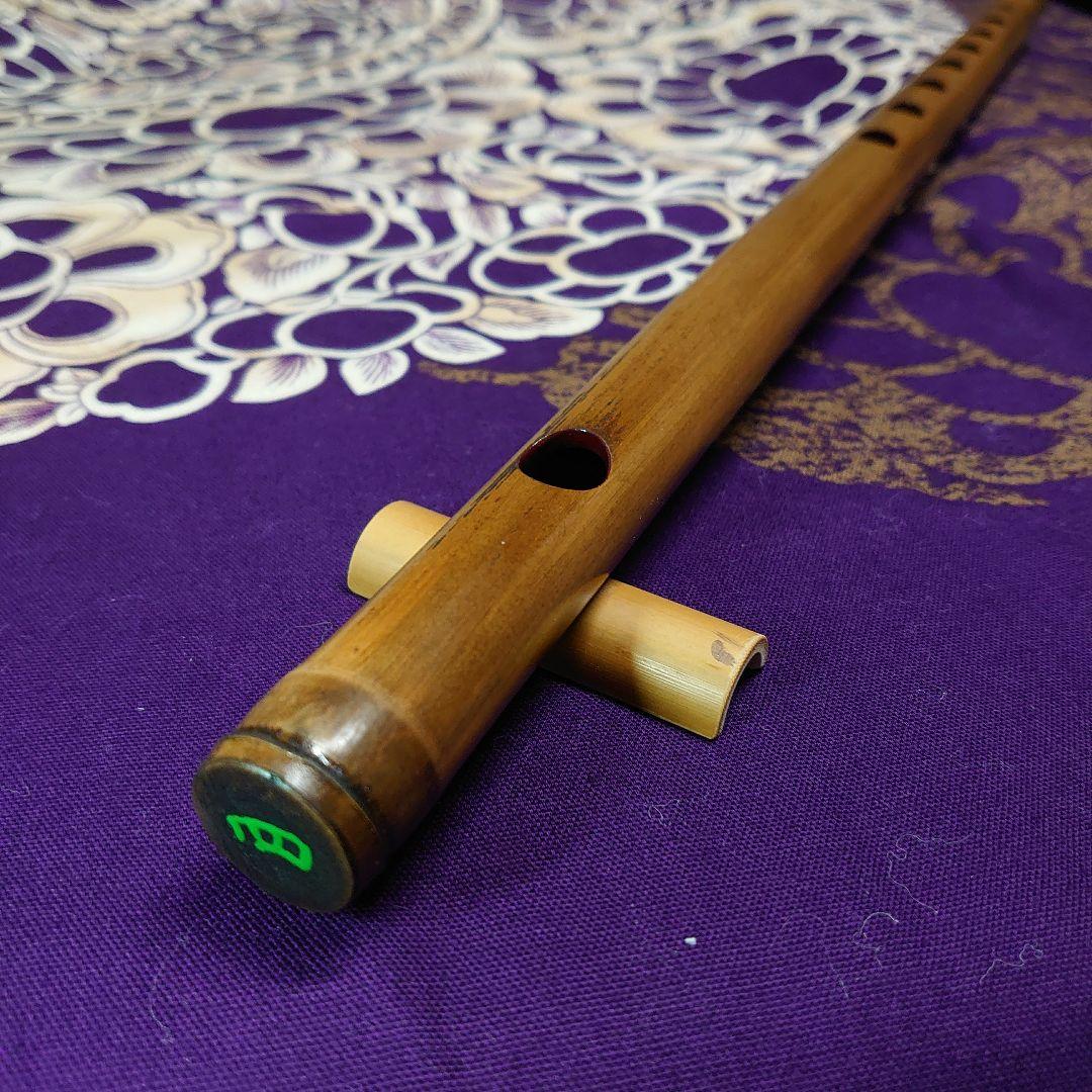 篠笛　四本調子　古典調　七穴　拭漆