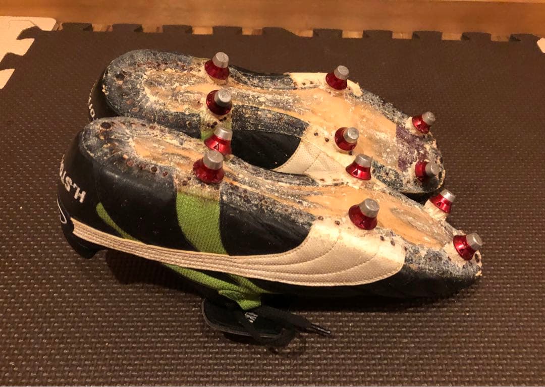 ストイチコフ 本人着用 プーマ スパイク 27cm シューキーパー付き KAMO