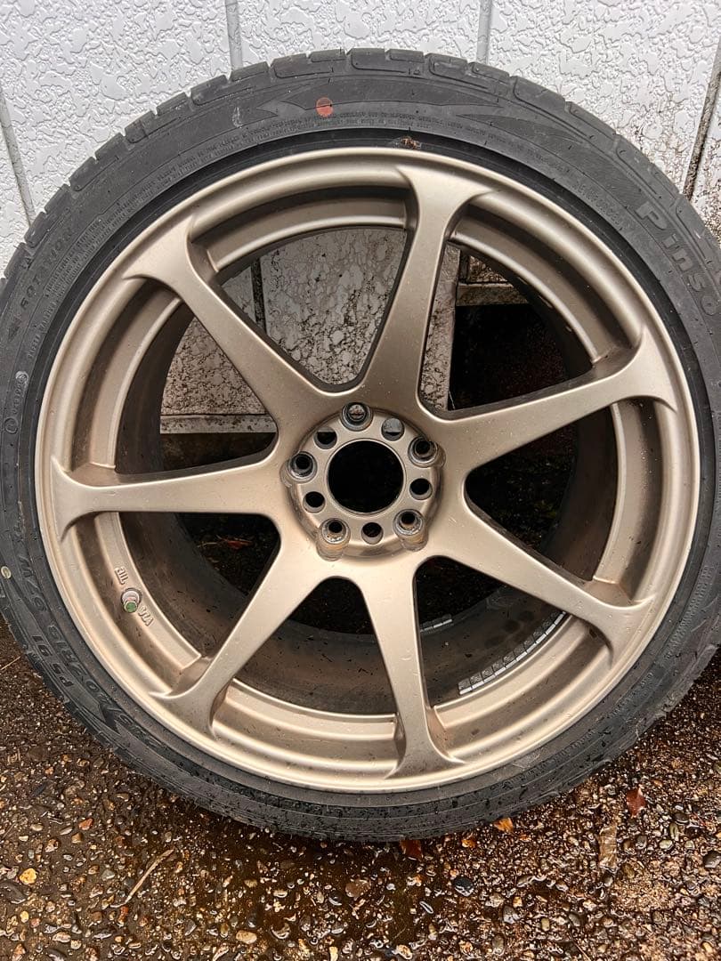 CST ゼロワンハイパー 9.5J+15 18インチ 2本 美品