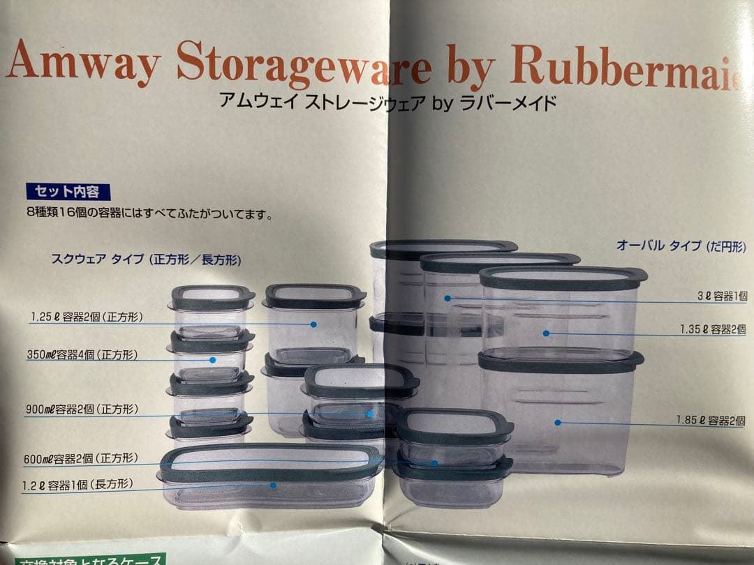 晴*晴様 Rubbermaid Food Storage System 16個セ