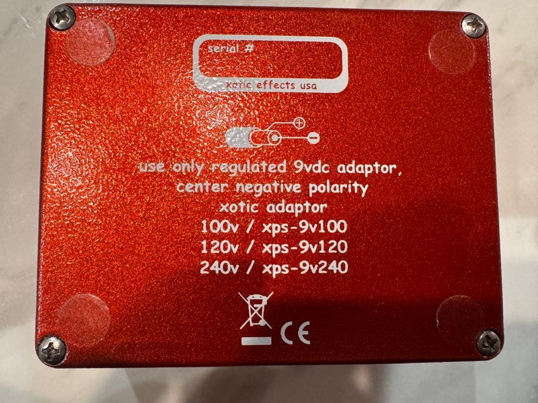 Xotic BB Plus オーバードライブ 美品 箱あり