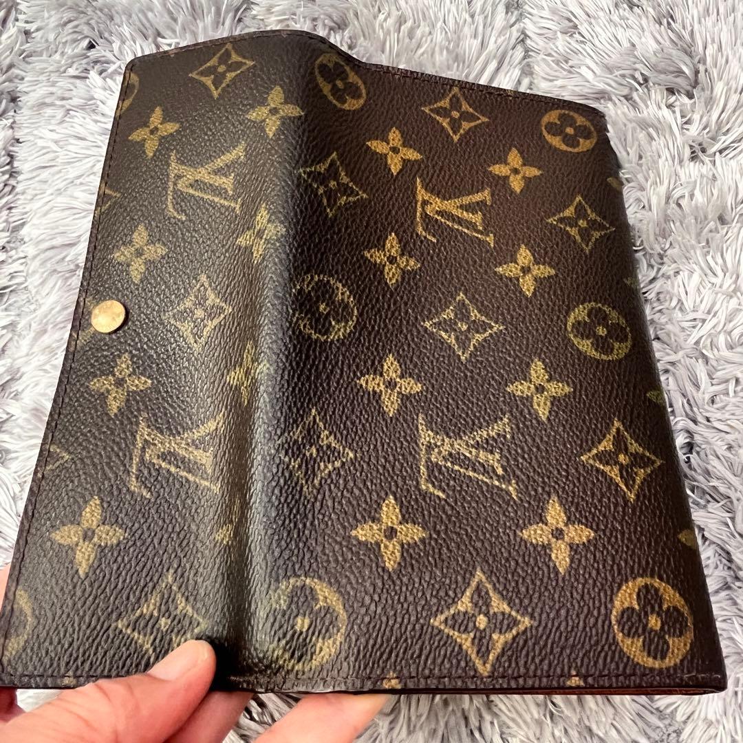 ルイヴィトン　ポシェットポルトモネ　クレディ　長財布　モノグラムキャンバス