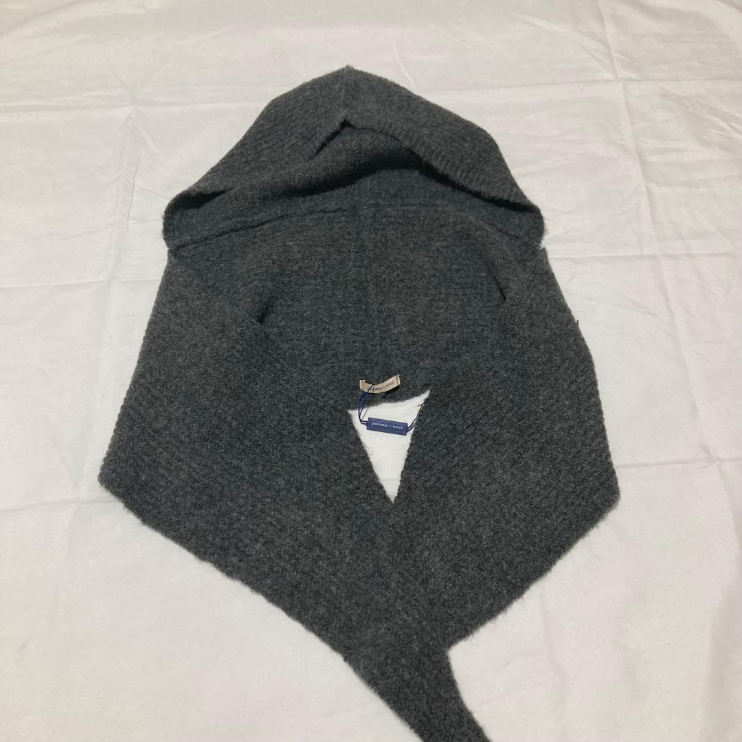 paloma_wool フード付きネックウォーマー グレー 小物