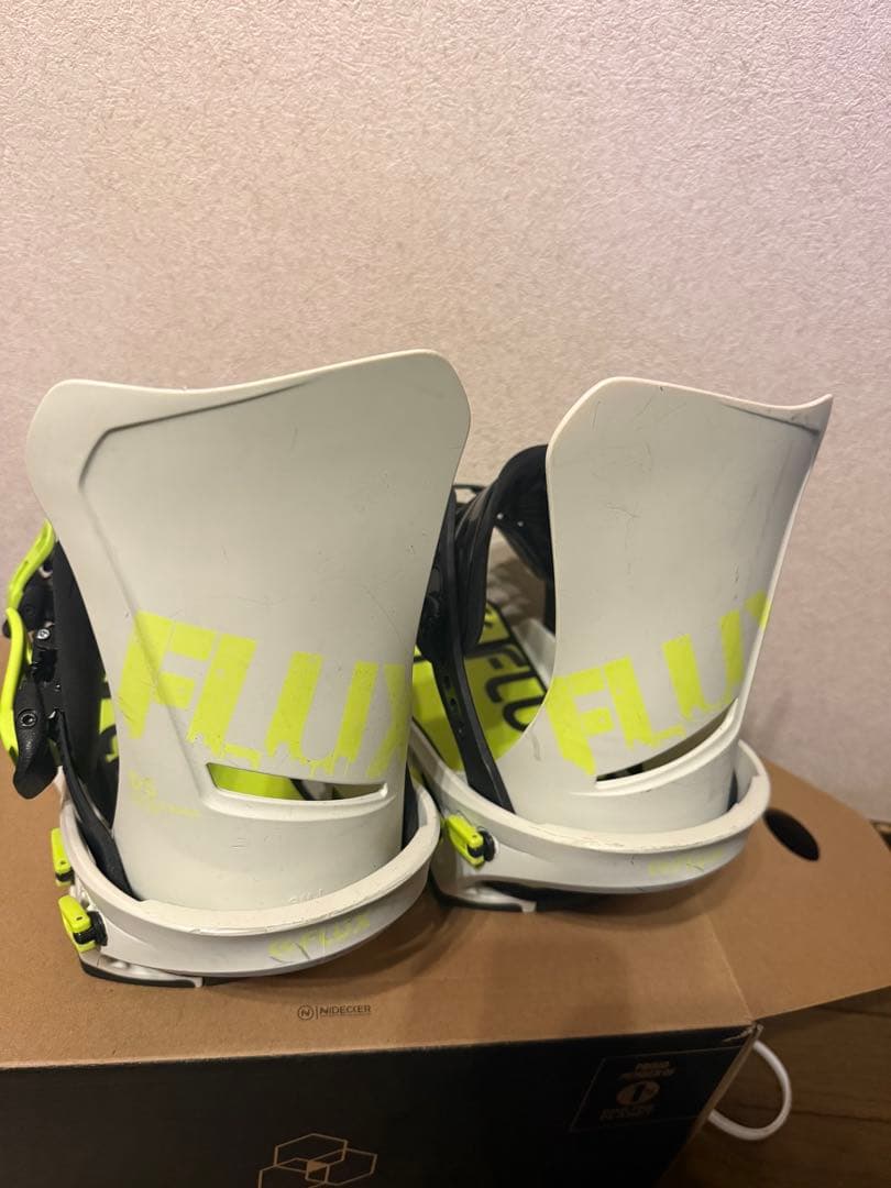 FLUX E-RUX ビンディング ホワイト/イエロー