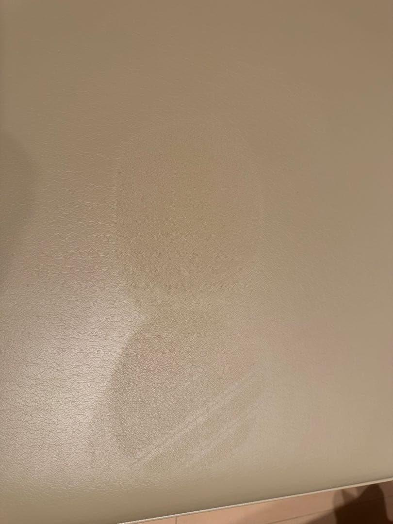 ソファベッド 合成皮革　ベージュ