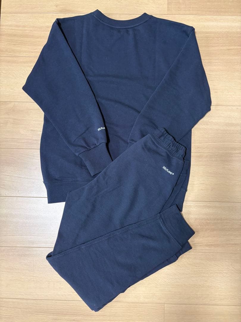 TENTIAL BAKUNE スウェット Sネイビー 上下セット ウィメンズ