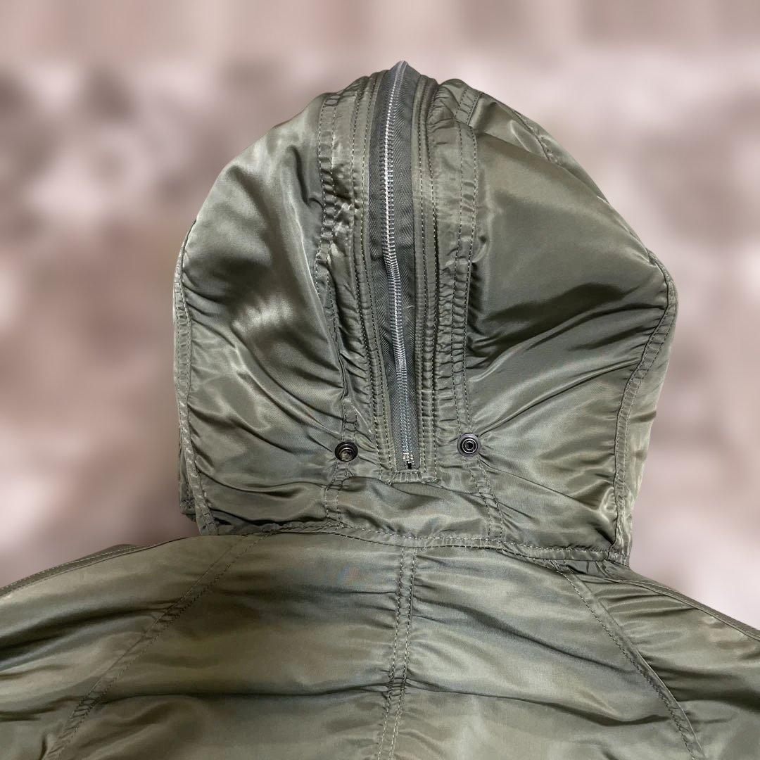 90s USA製 ALPHA N2B フライトジャケット N-2B オリーブ お