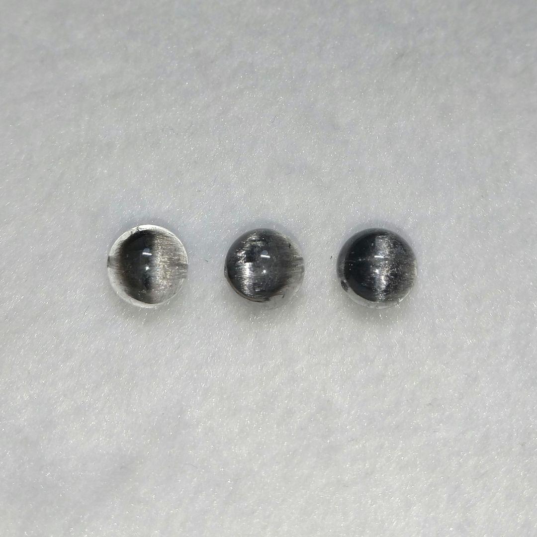 専用【良質,美品】プラチナルチルクォーツ《３粒セット》