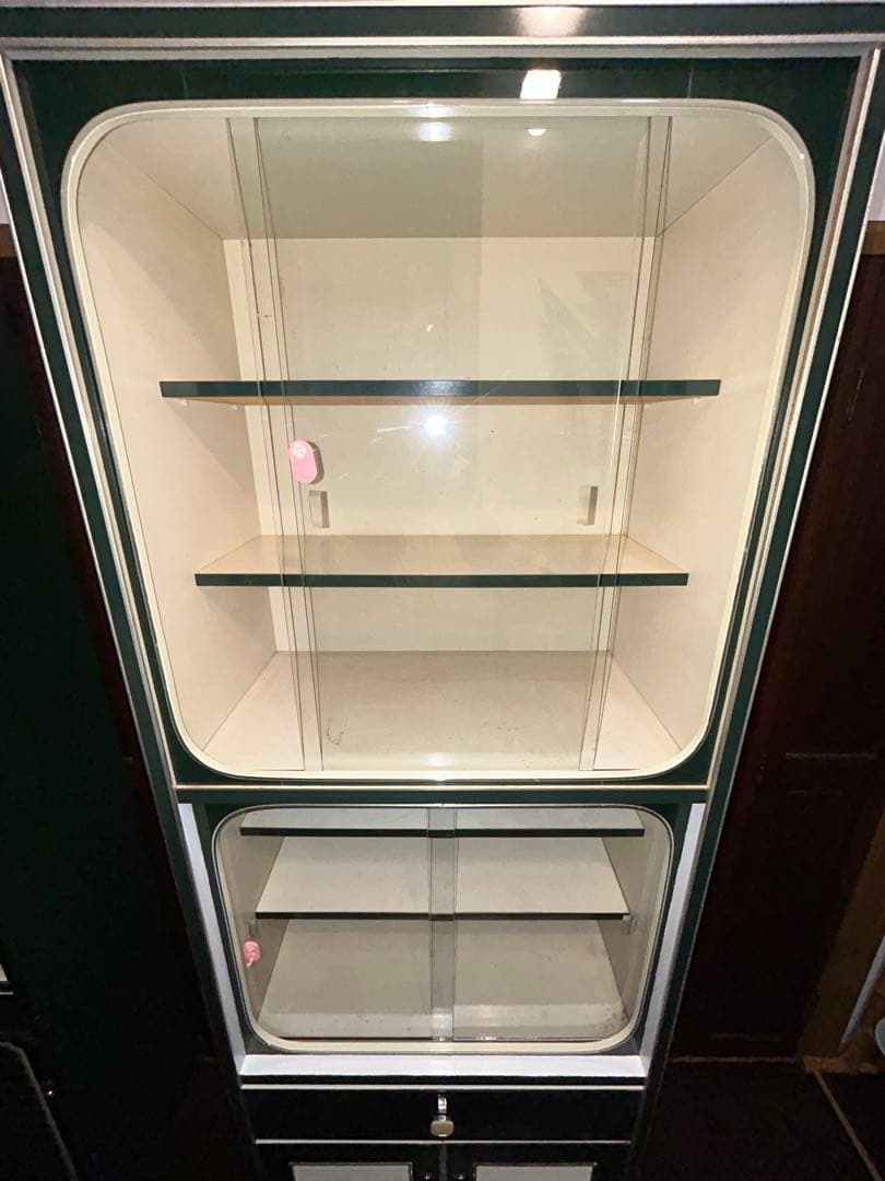 ②カワイイ 水屋/食器棚/飾り棚‼️昭和レトロ/ミッドセンチュリー/スペースエイジ