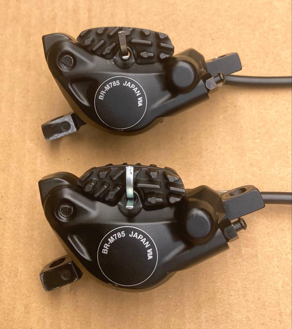 XT 油圧ブレーキ 前後セット / BL-M785 BR-M785 / シマノ