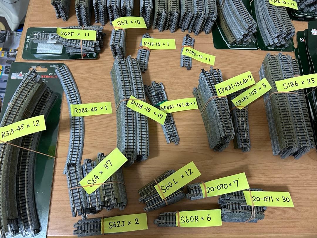 400本以上！超大量まとめ売り】KATO Nゲージ レールセット