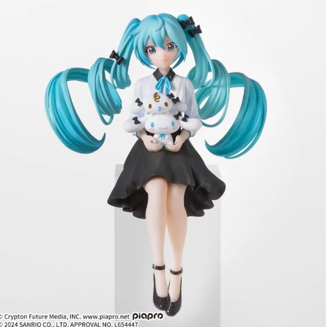 ちょこのせ プレミアム フィギュア 初音ミク×シナモロール おすましver