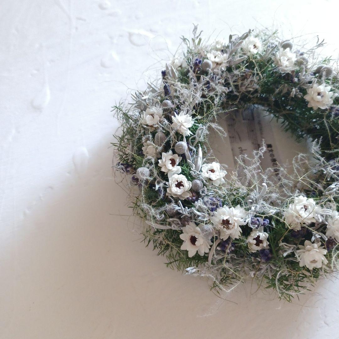 【魔女の棲む森 ～asamoya～】ドライフラワー リース