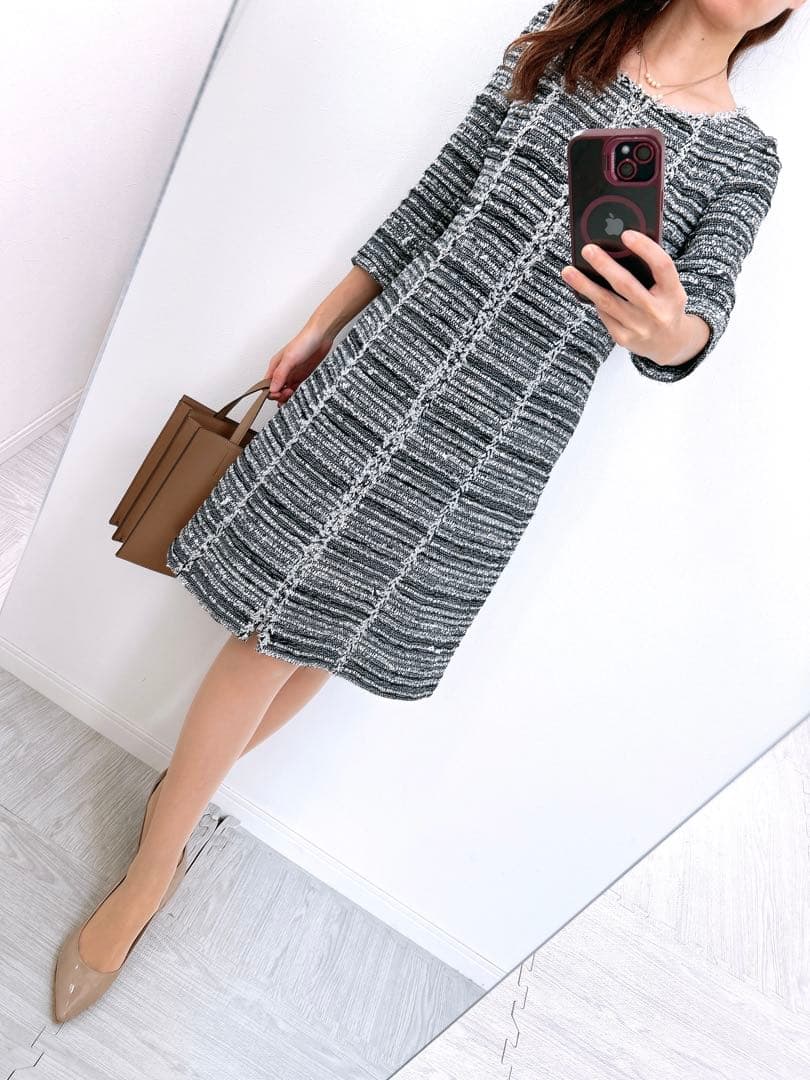 【バニラ✨】2点おまとめ❤️コトゥー✨サイズ36✨ツイードワンピース✨