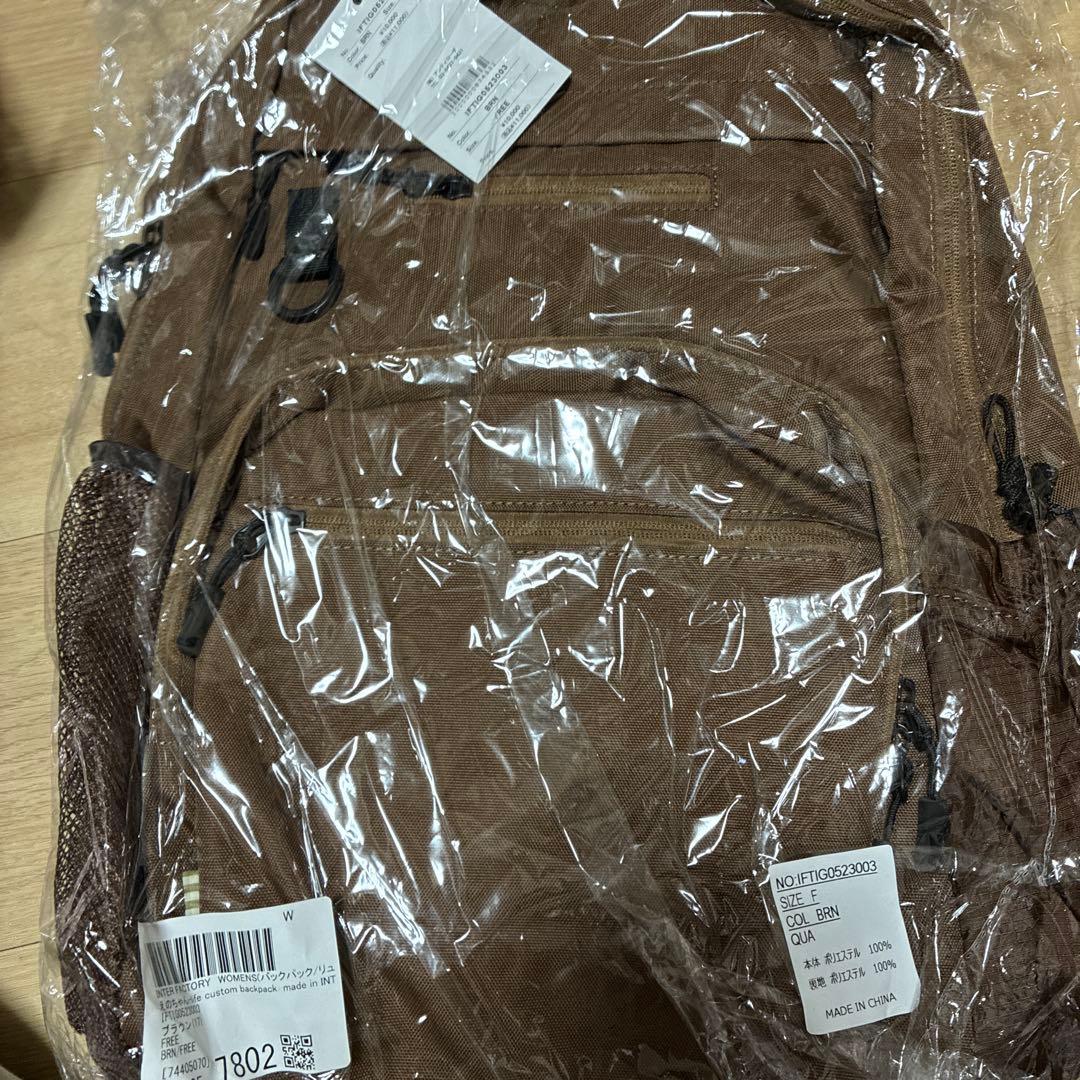 【新品未開封】anoco no oheya えのちゃん　リュック　ブラウン