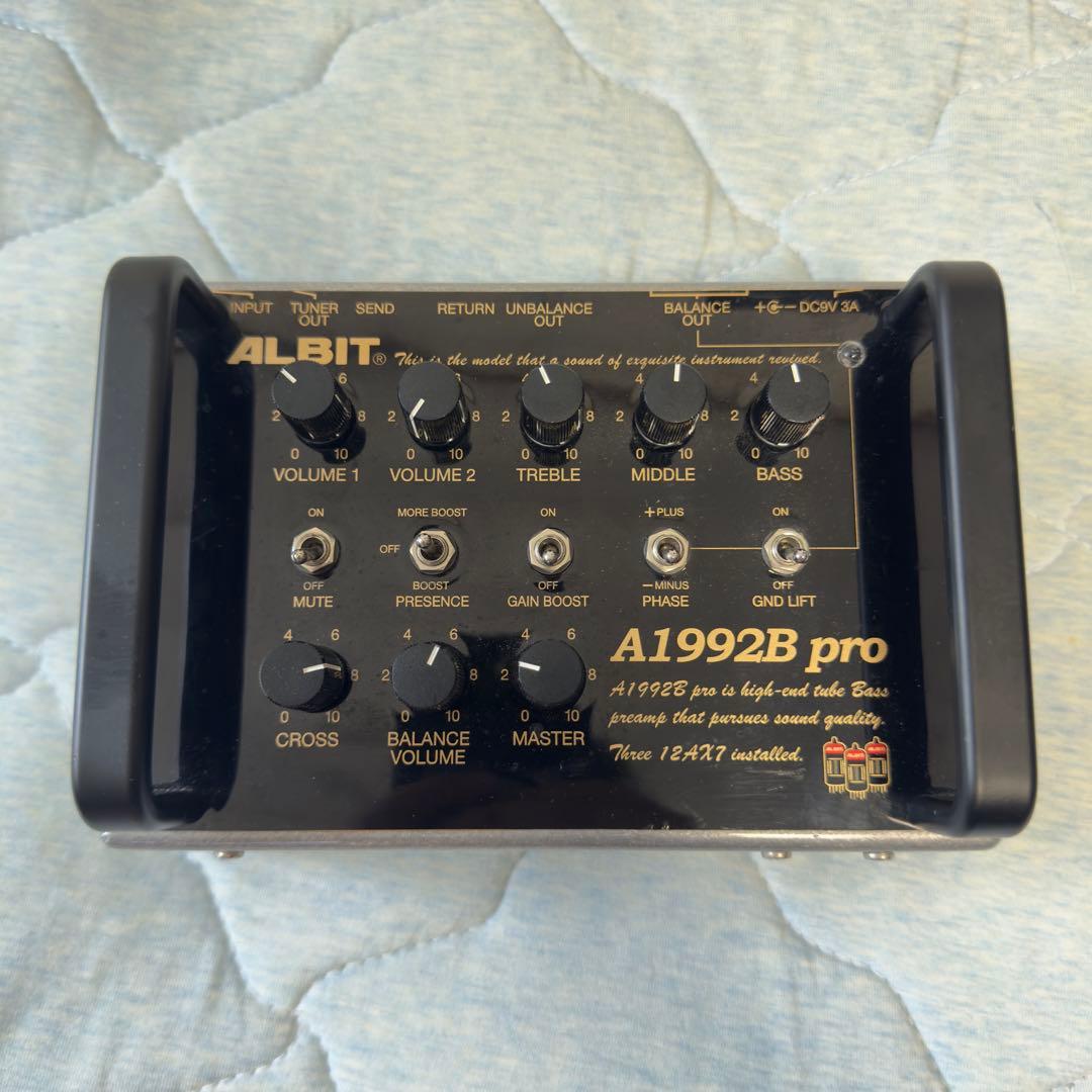 【最終値下げ】ALBIT A1992B pro ベースエフェクター