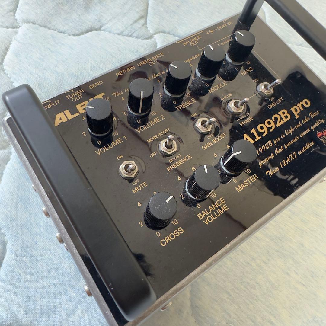 【最終値下げ】ALBIT A1992B pro ベースエフェクター