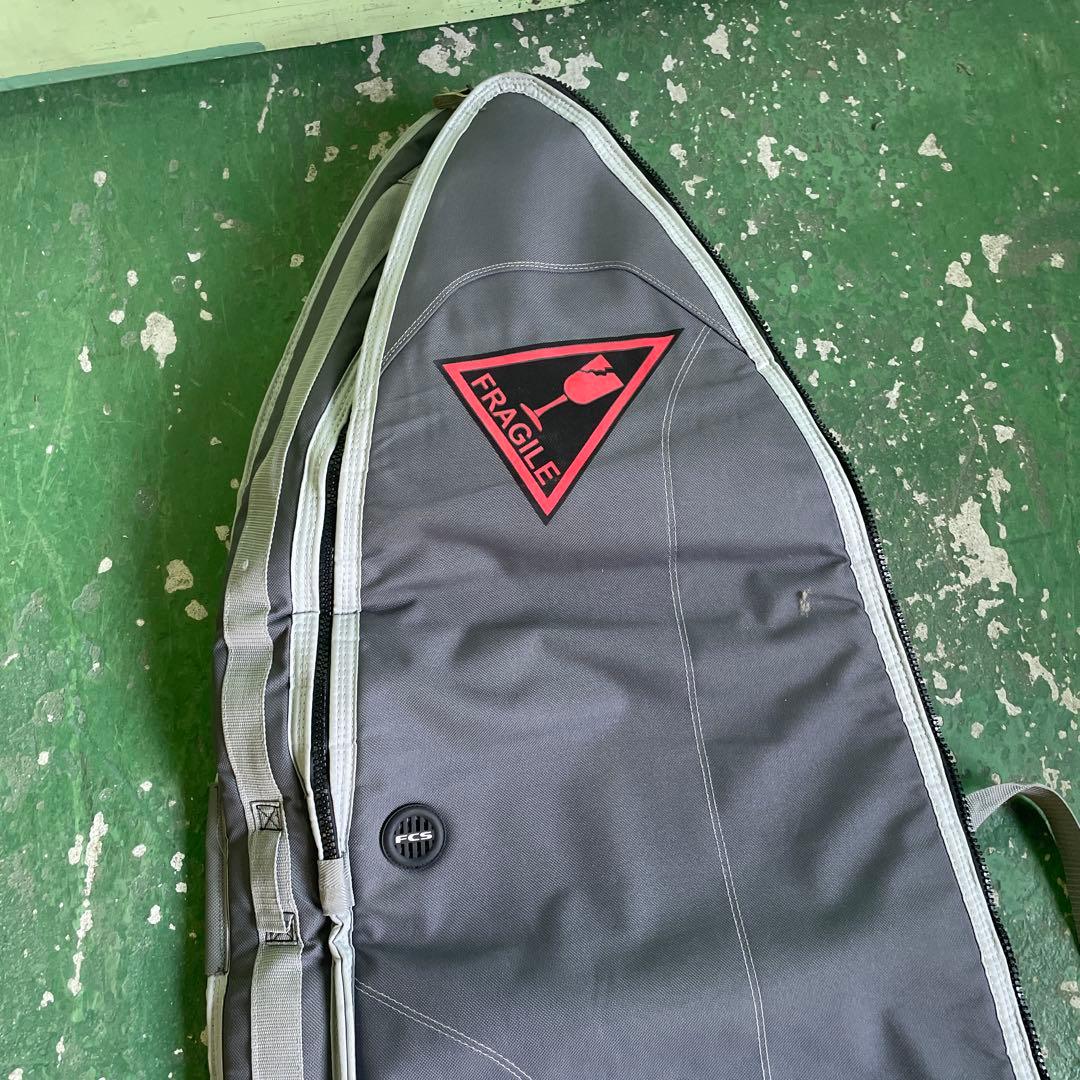 ☆FCS サーフボードケース グレー マリンスポーツ アウトドア 収納