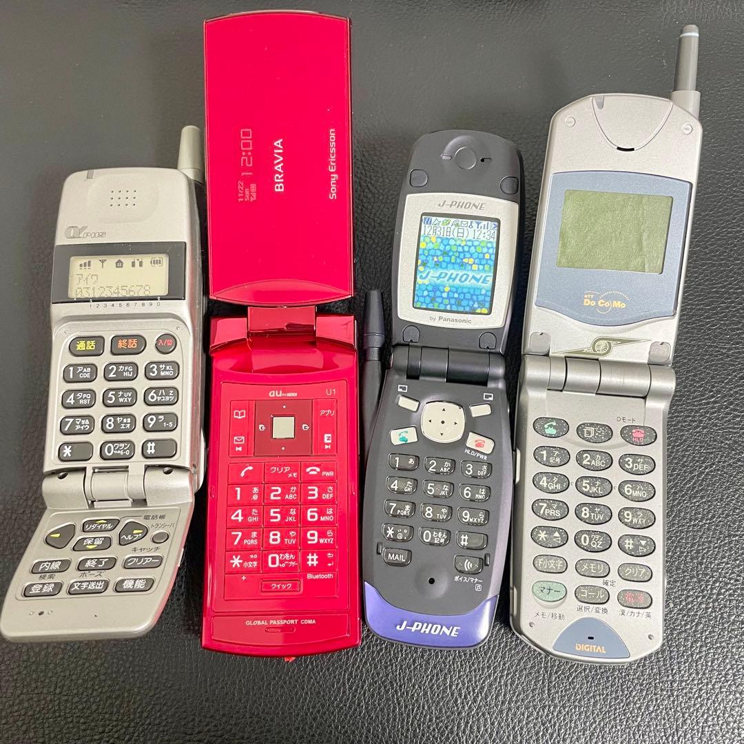 まとめて40点セット】モックアップ 販売店模型 携帯電話 ガラケー