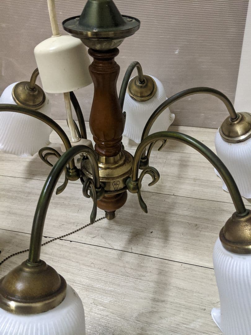 とりさん専用コイズミ照明 KOIZUMI 天吊り照明 シャンデリア 6灯照明