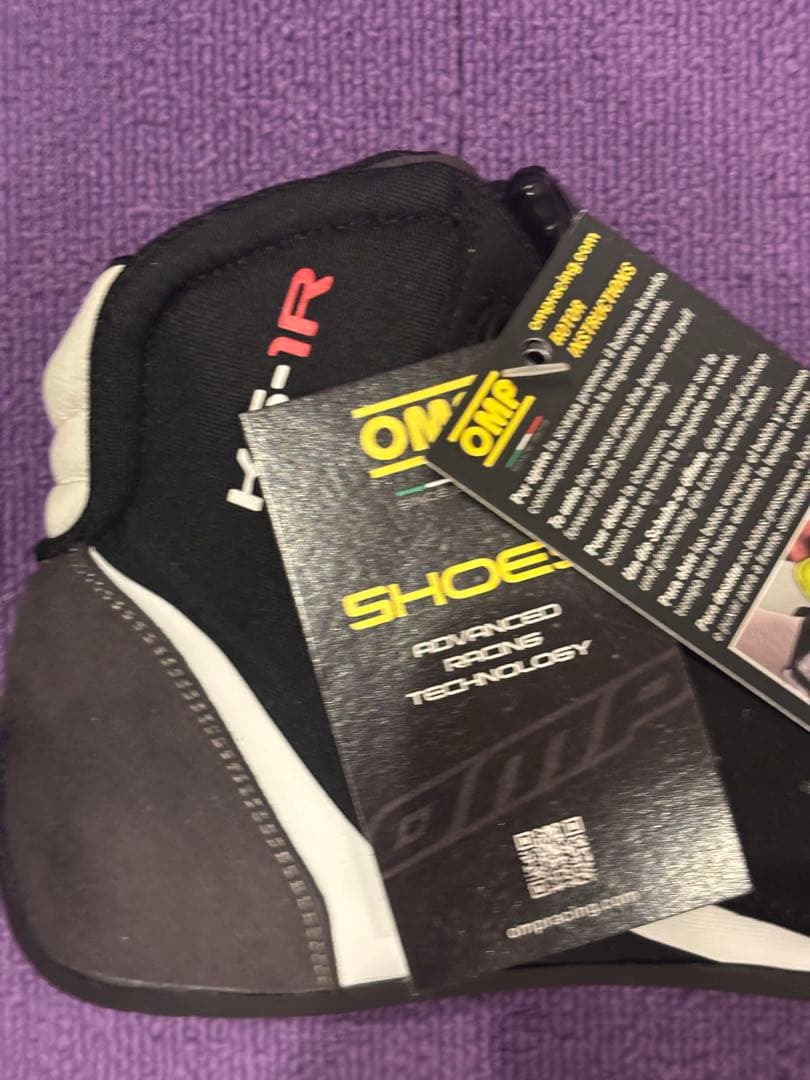 OMP KS1R 41シューズ　レーシングカート